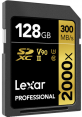 Lexar atm.korta SDXC 128GB Professional 2000x UHS-II (U3, V90, Class 10) 